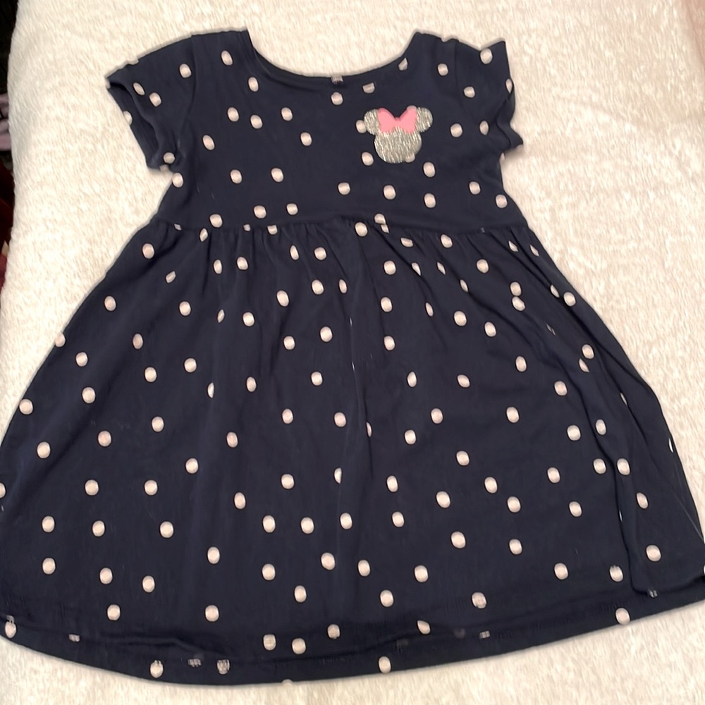 Minnie mouse polka dot dress